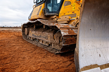 Obraz premium planierraupe