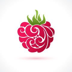Decorative ornamental raspberry