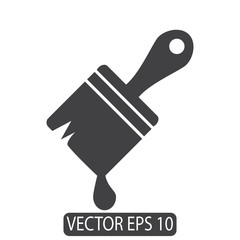 Paint Brush icon, vector Template