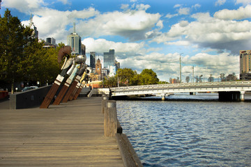 Sandridge bridge Melbourne