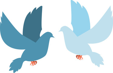 Loving doves