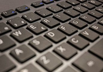 Teclado ordenador negro