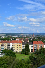 Fototapeta na wymiar A panoramic view of Kassel