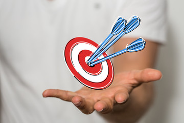  makes a dart throw on the target. The concept of persistence in business..