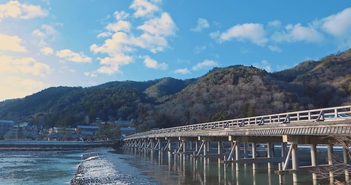 日本 京都 嵐山 渡月橋 風景 Arashiyama Kyoto Japanese