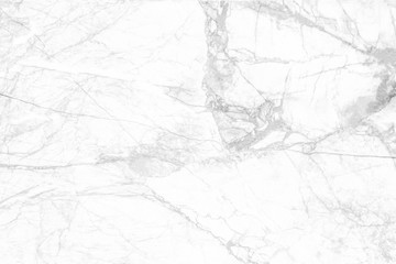 White marble texture with natural pattern for background or design art work