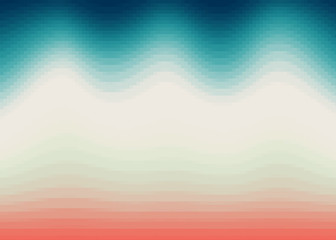 Waves like abstract background illustration.