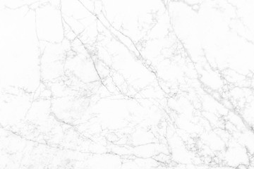 White marble texture with natural pattern for background or design art work
