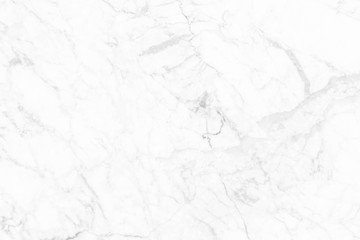 White marble texture with natural pattern for background or design art work