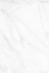White marble texture with natural pattern for background or design art work
