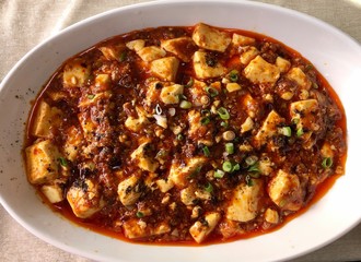 中華料理　忠峰　四川麻婆豆腐
