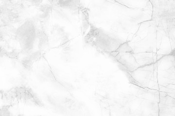 White marble texture with natural pattern for background or design art work