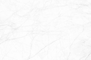 White marble texture with natural pattern for background or design art work