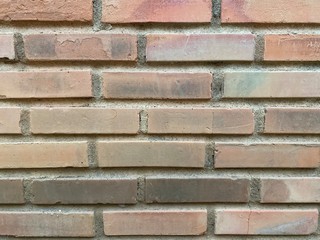 The old brick wall display