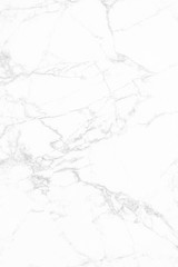 White marble texture with natural pattern for background or design art work