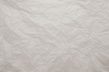 Old crumpled grey paper background texture