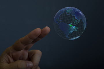 Holding Business World connection digital.
