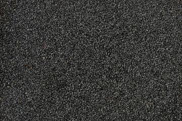 Basil seeds or Hairy, Sabja background. Natural seasoning texture. spices and food ingredients.