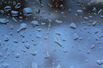 background drops fody on glass