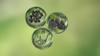 Ceramide nicotinamide plant essence repair