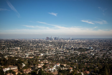 Fototapeta premium Los Angeles Skyline, California, USA