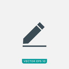 Pencil Icon Design, Vector EPS10