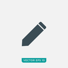 Pencil Icon Design, Vector EPS10
