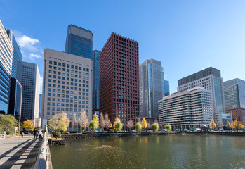 大手町のビル群