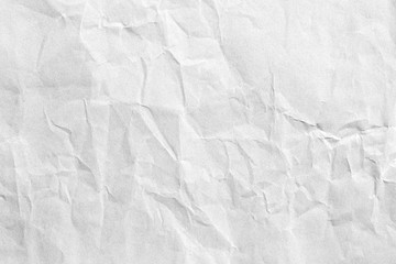 Grey crumpled background paper texture