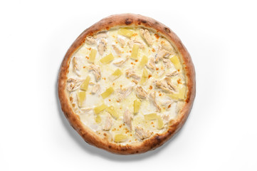 pizza with a variety of ingredients