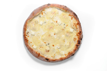 pizza with a variety of ingredients
