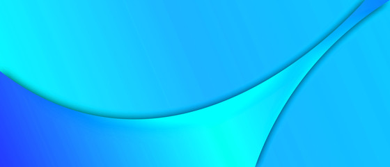 Flowing waves Dynamic trendy abstract background