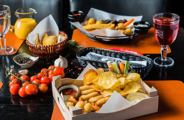 appetizer in the bar