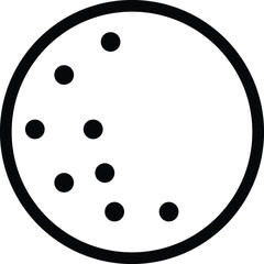 falafel icon, vector illustration