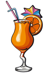 orange cocktail