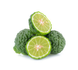bergamot isolated on white background