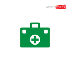 First Aid Kit Icon Design Vector