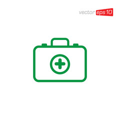 First Aid Kit Icon Design Vector