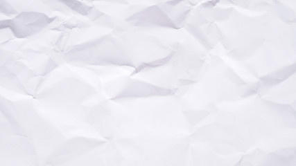 crumpled white paper background