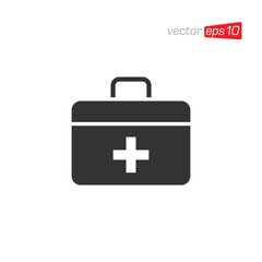First Aid Kit Icon Design Vector