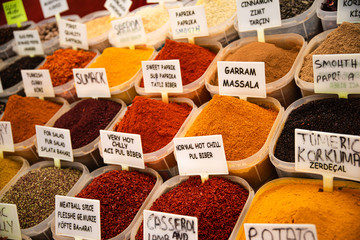 spices in the market