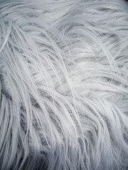 Obraz premium Gray faux fur with a large pile. Abstract background image.