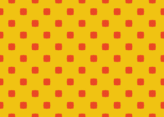 Seamless geometric pattern design illustration. Background texture. In yellow, red colors.