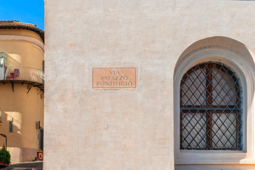 Apostolic Palace of Castel Gandolfo - Formerly Pope Summer Residence - 322083460