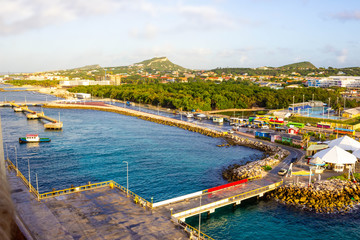 The Caribbean. The Island Of Curacao. Curacao is a tropical Paradise in the Antilles in the Caribbean sea