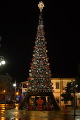 New Year tree in Larnaca