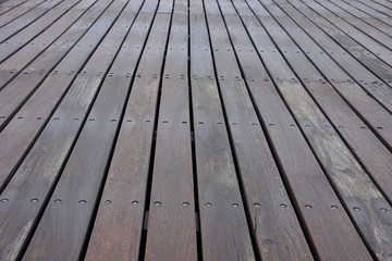 Plank floor