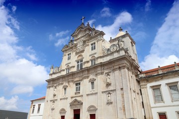 Fototapeta na wymiar Cathedral in Coimbra Portugal