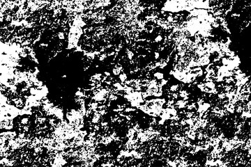 Obraz premium Grunge black and white. Destroyed by a monochrome background. Abstract destroyed texture