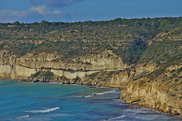 Fototapeta na wymiar Seascape in Cyprus